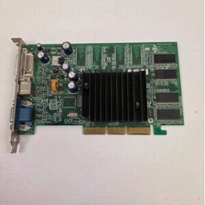 Graphics Card Dell NVIDIA GEFORCE FX 5200 128MB MS-8911 AGP DVI VGA